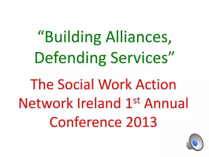 building alliances defending services