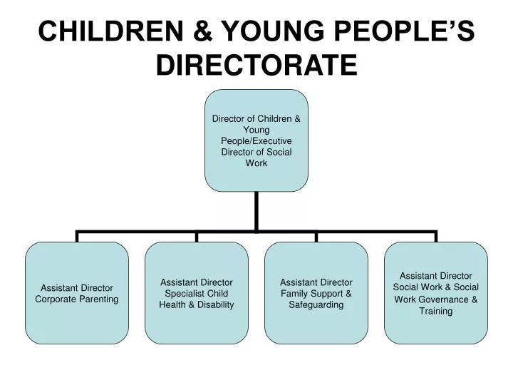 children young people s directorate