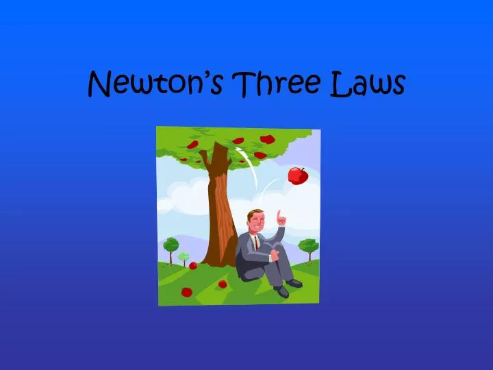 newton s three laws