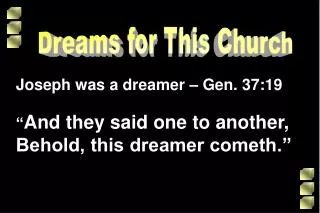 Dreams for This Church