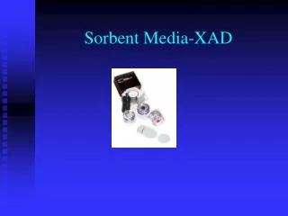 sorbent media xad