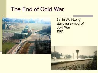 The End of Cold War