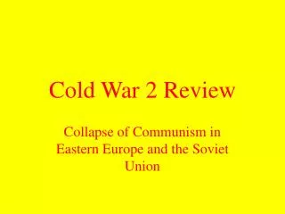 Cold War 2 Review