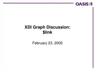 XDI Graph Discussion: $link