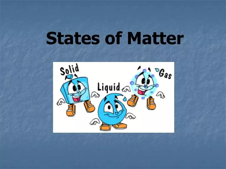 states of matter