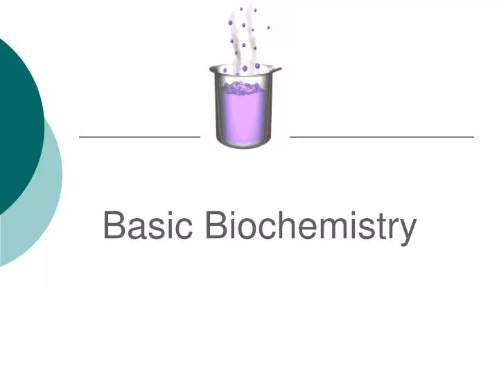 basic biochemistry