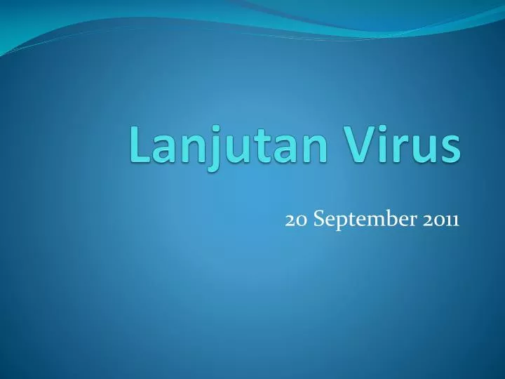 lanjutan virus