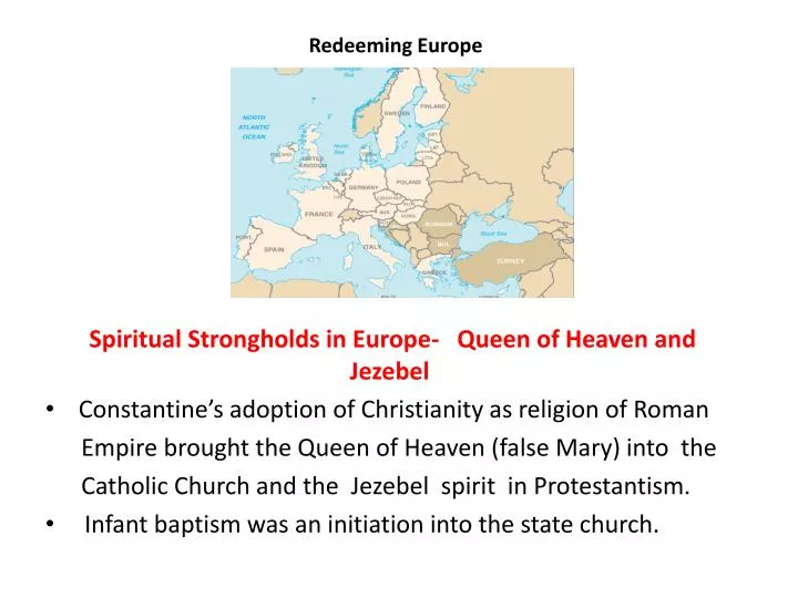 redeeming europe