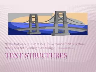 Text Structures