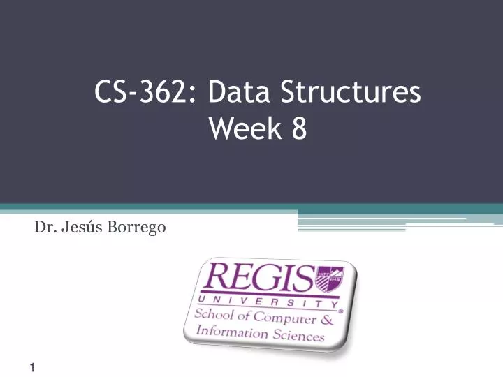 cs 362 data structures week 8