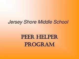jersey shore middle school