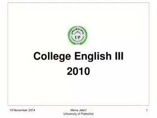 College English III 2010