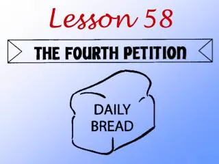 Lesson 58