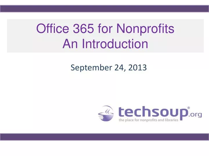 office 365 for nonprofits an introduction