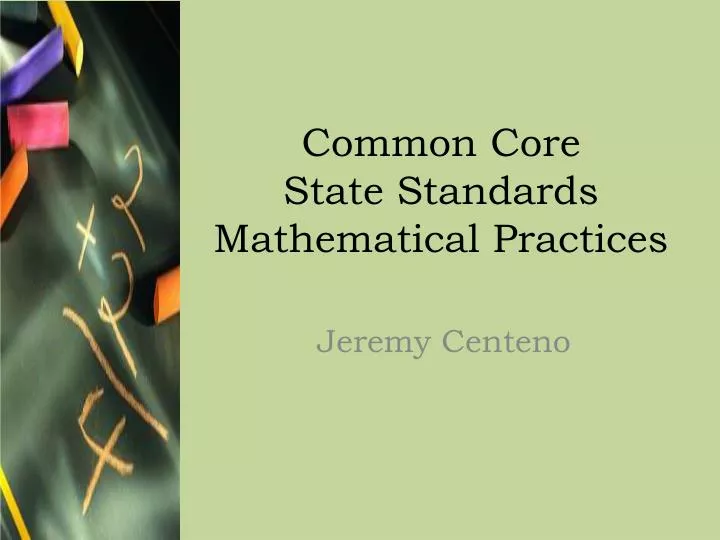 common core state standards mathematical practices