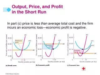 Output, Price, and Profit in the Short Run