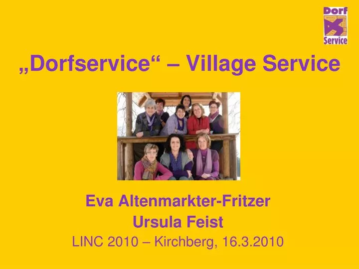 dorfservice village service