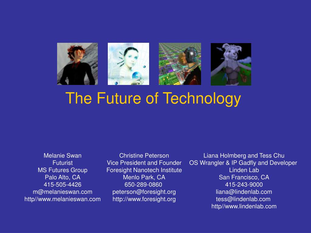 PPT - The Future of Technology PowerPoint Presentation, free download ...