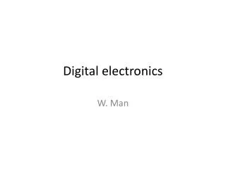 digital electronics