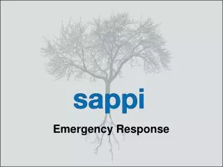 emergency response