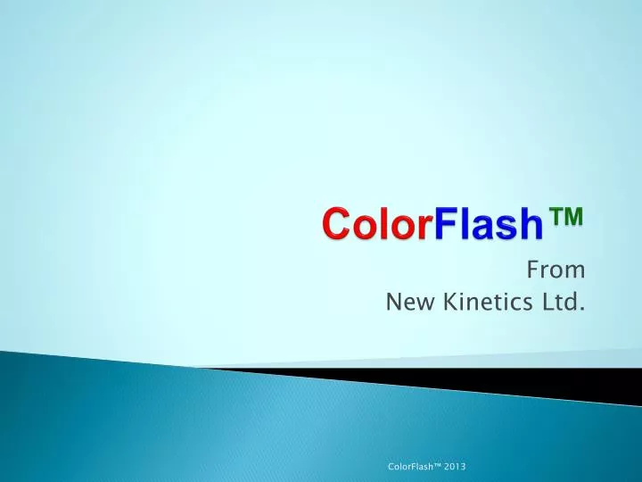 color flash