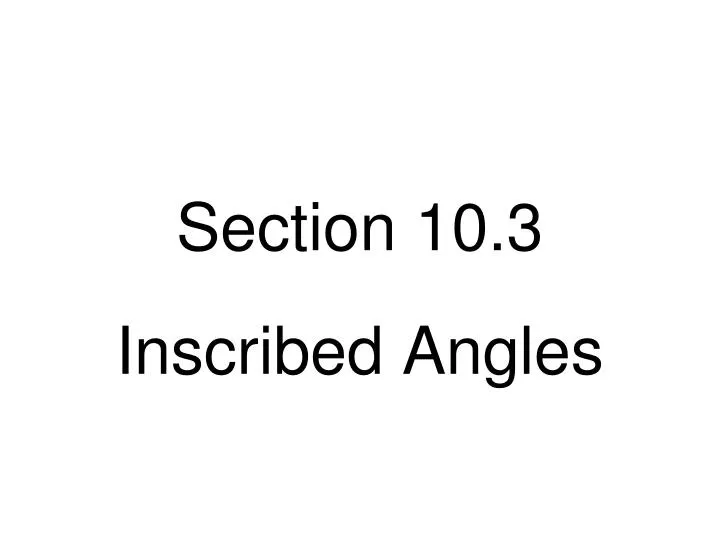 section 10 3