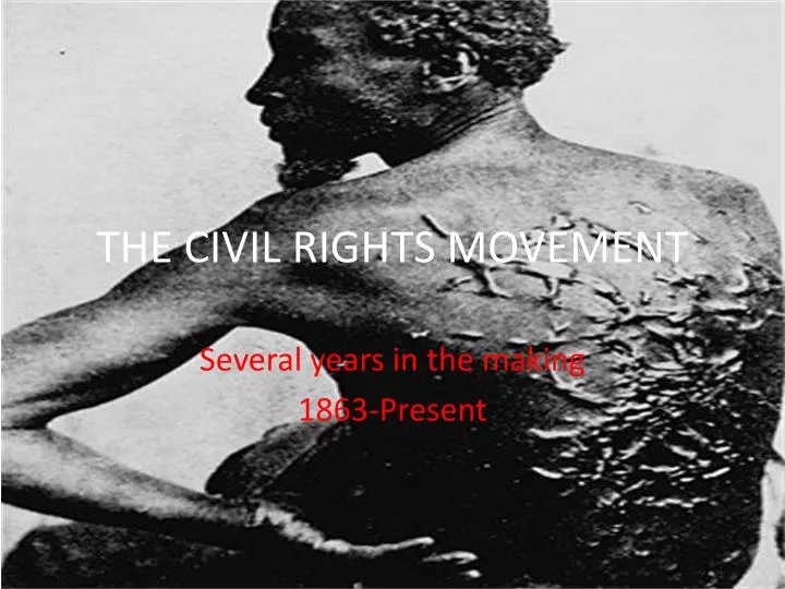 the civil rights movement