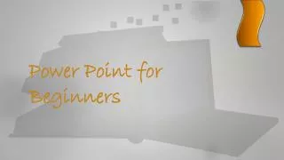 power point for beginners