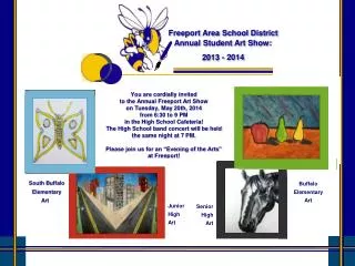 Freeport Area School District Annual Student Art Show:
