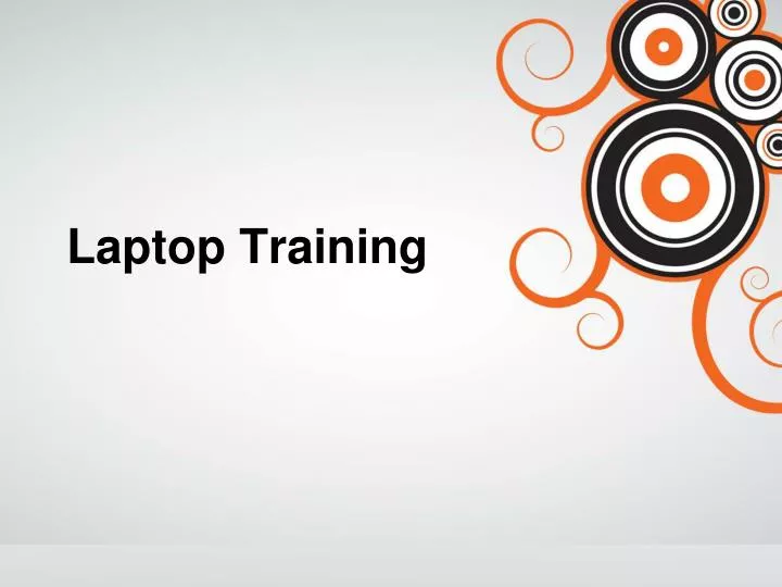 laptop training