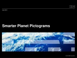 Smarter Planet Pictograms