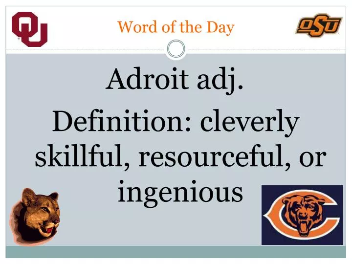 word of the day