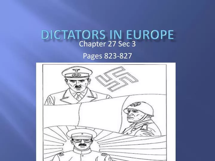 dictators in europe
