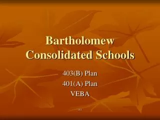 bartholomew consolidated schools