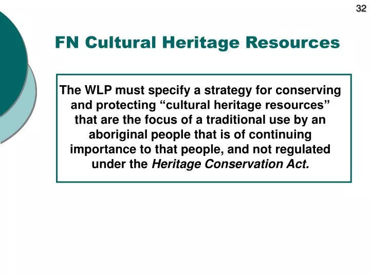 fn cultural heritage resources