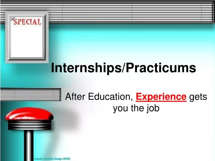 internships practicums