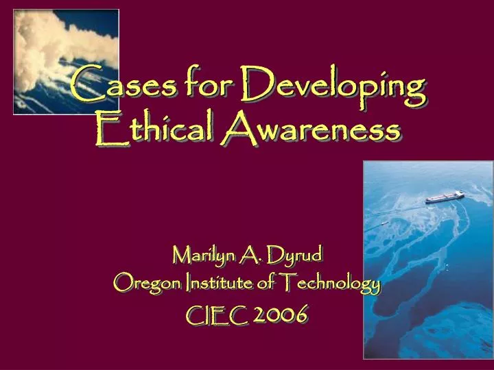 cases for developing ethical awareness