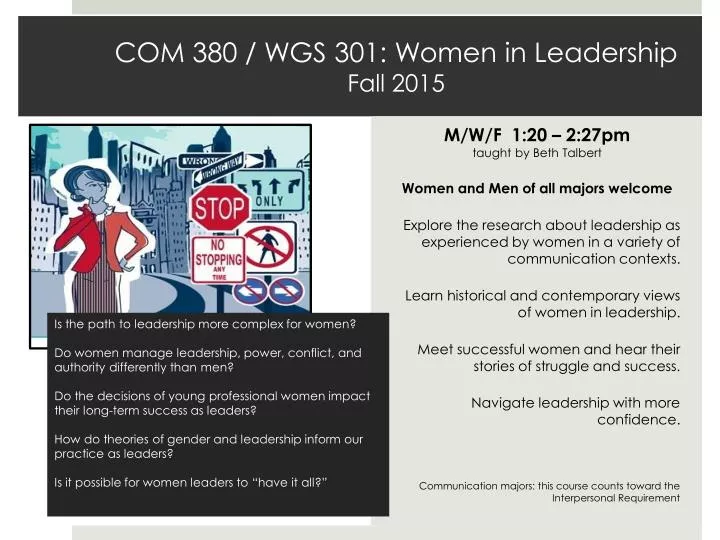 com 380 wgs 301 women in leadership fall 2015