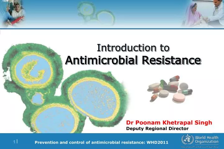introduction to antimicrobial resistance