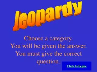 Jeopardy