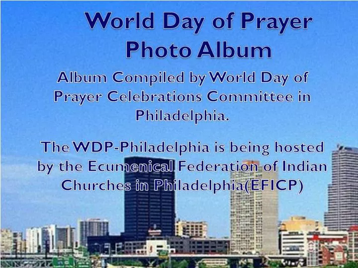 world day of prayer photo album