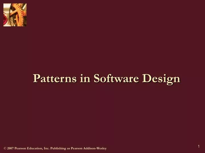 patterns in software design