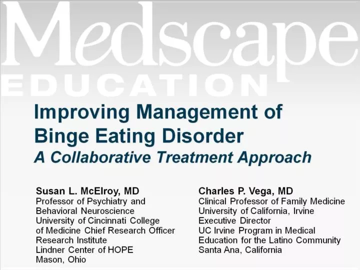 improving management of binge eating disorder a collaborative treatment approach