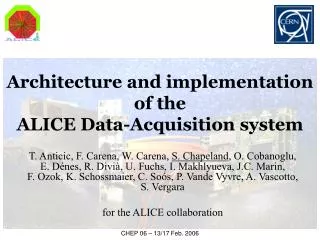 Architecture and implementation of the ALICE Data-Acquisition system