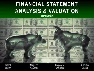 Financial Statement Analysis &amp; Valuation Third Edition