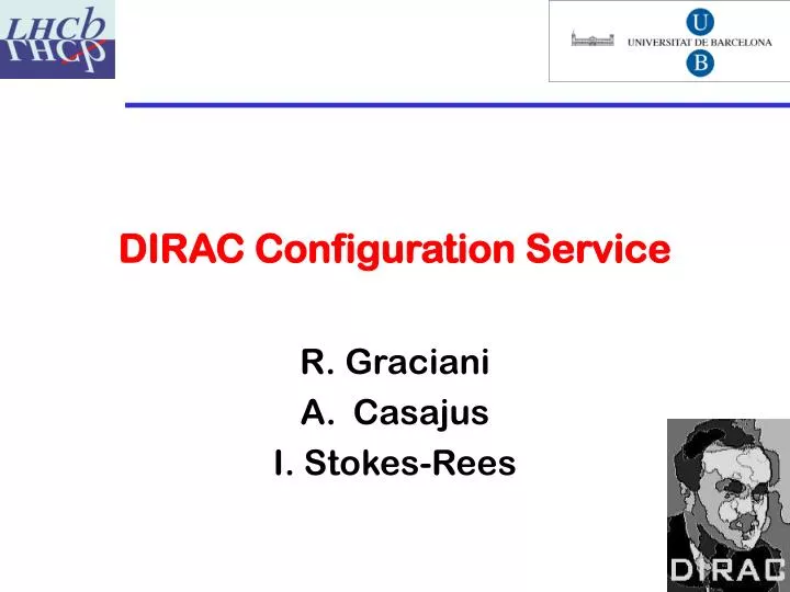 dirac configuration service