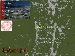 User Interface I