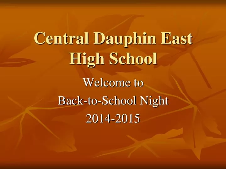 central dauphin east high school