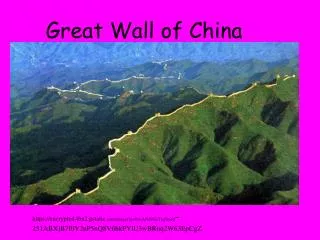 Great Wall of China