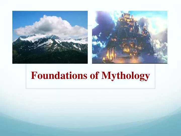 foundations of mythology